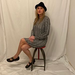 ***Sale***Michael Kors Grey lightweight sweater dress ~ size M